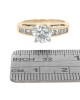 RBC, Princess and Baguette Diamond Engagement Ring